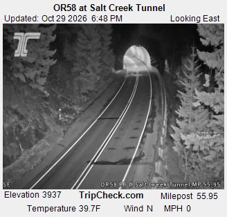 OR58 at Salt Creek Tunnel